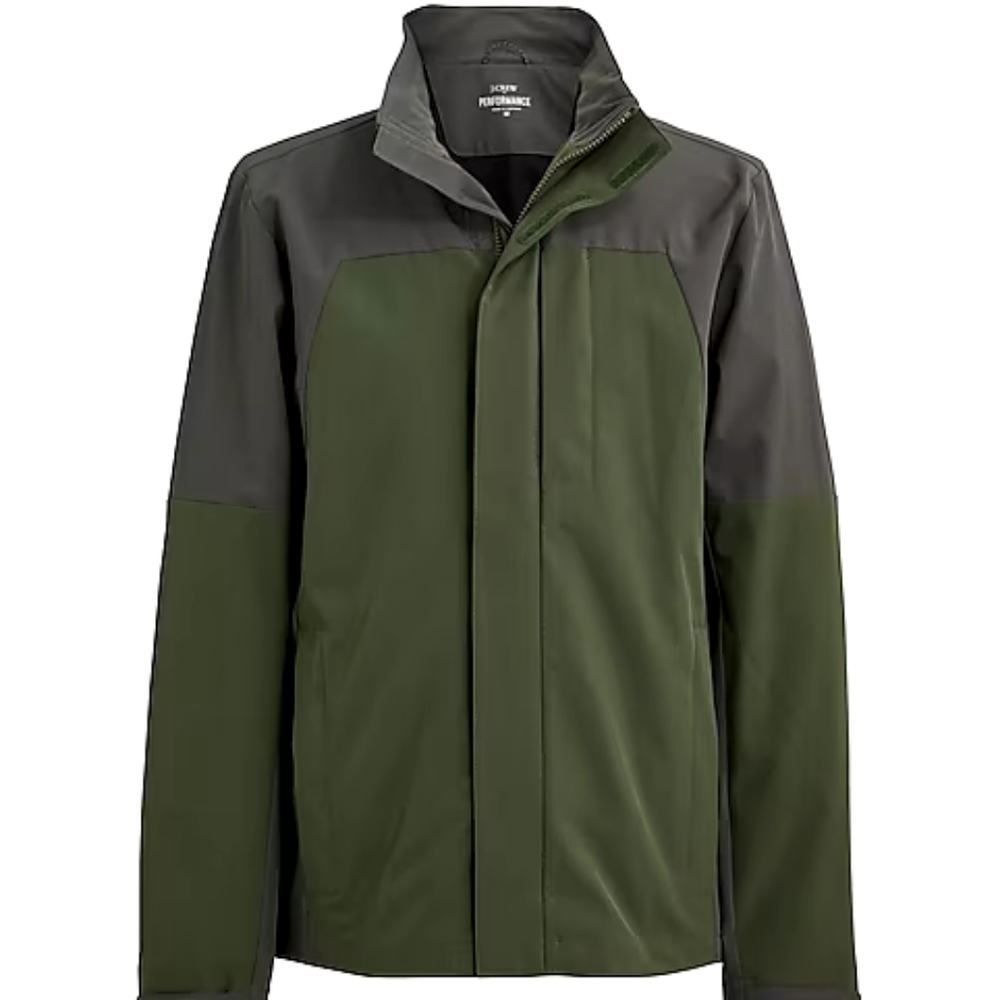 J. Crew Men's Colorblock Performance Jacket. New Size Medium - Picture 3 of 4